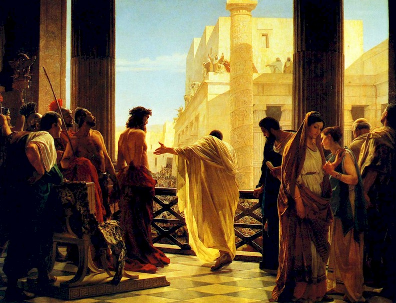 Ecce homo by Antonio Ciseri