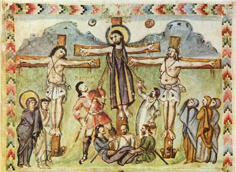 Jésus a été offert du vinaigre