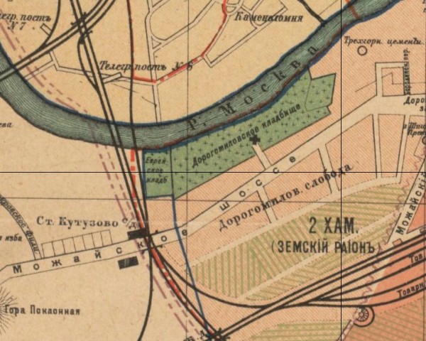 Le cimetière quartier Dorogomilovo