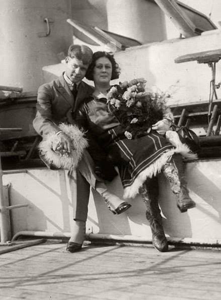 Sergueï Essenine et Isadora Duncan
