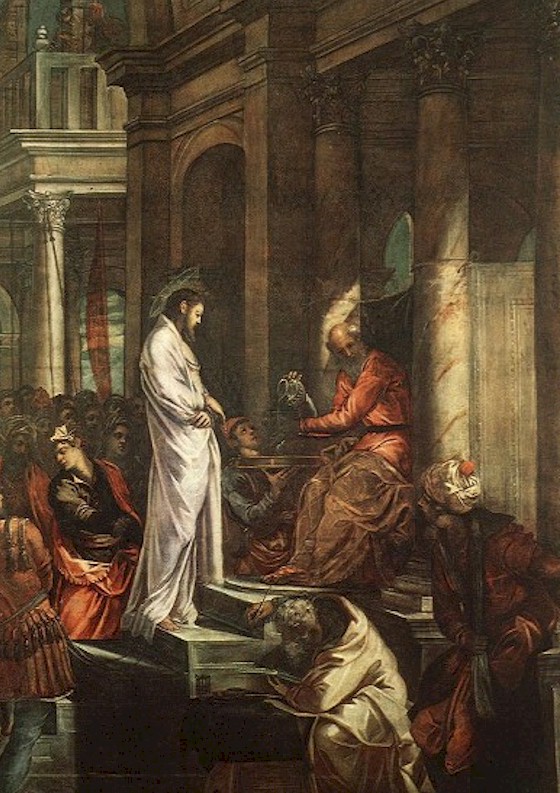 Pilate frotte ses mains moites