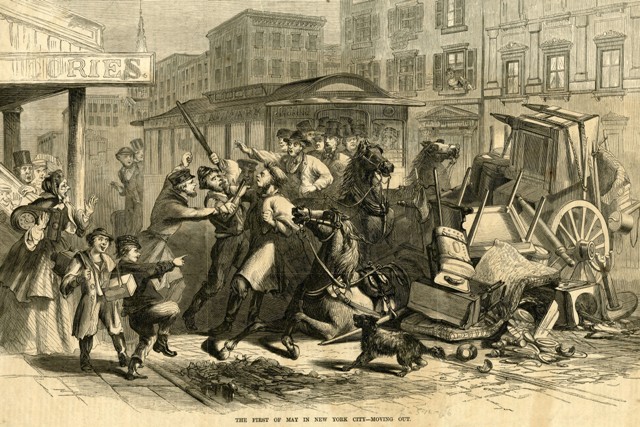 Moving Day in New York