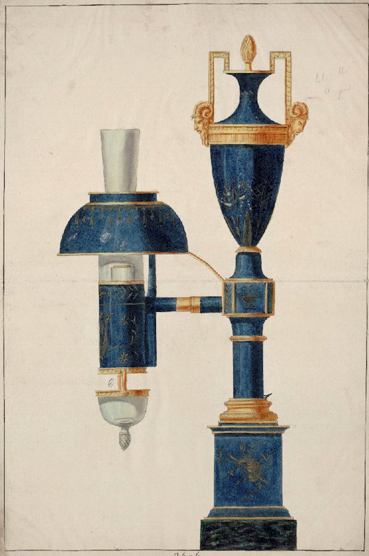 Une lampe de Quinquet