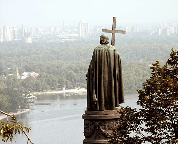 Памятник князю Владимиру в Киеве