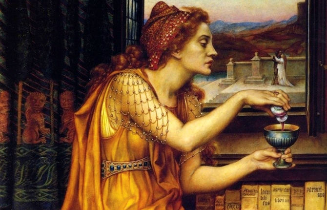 The Love Potion by Evelyn De Morgan