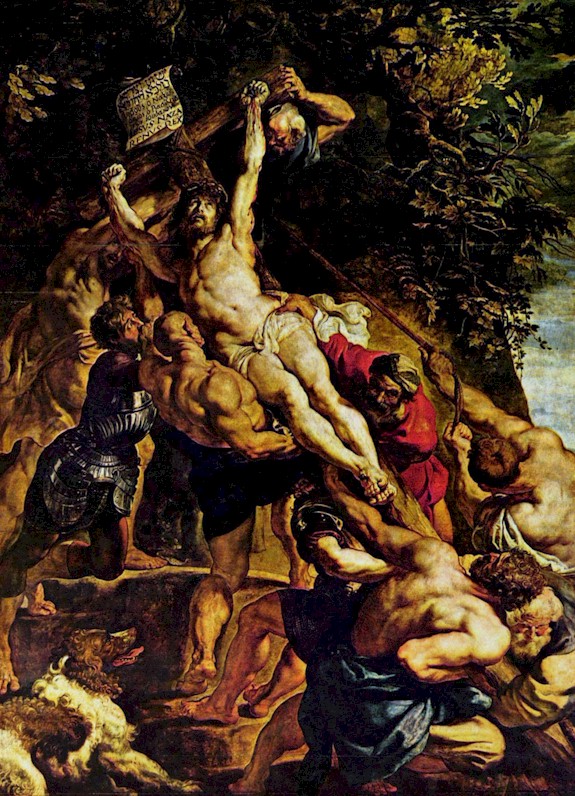 The crucifixion of Christ