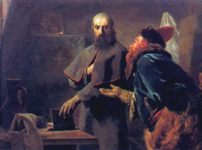 Maliuta Skuratov approaches Philip II